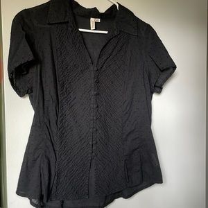 St. John’s Bay Black Button up